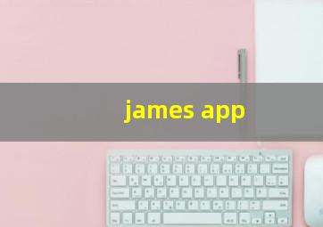 james app